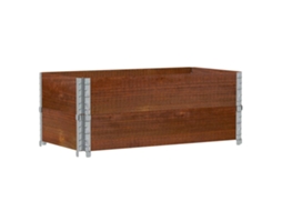 Pallet Collar, Pallet Collars Vidaxl Marrom Madeira (100 X 50 Cm)