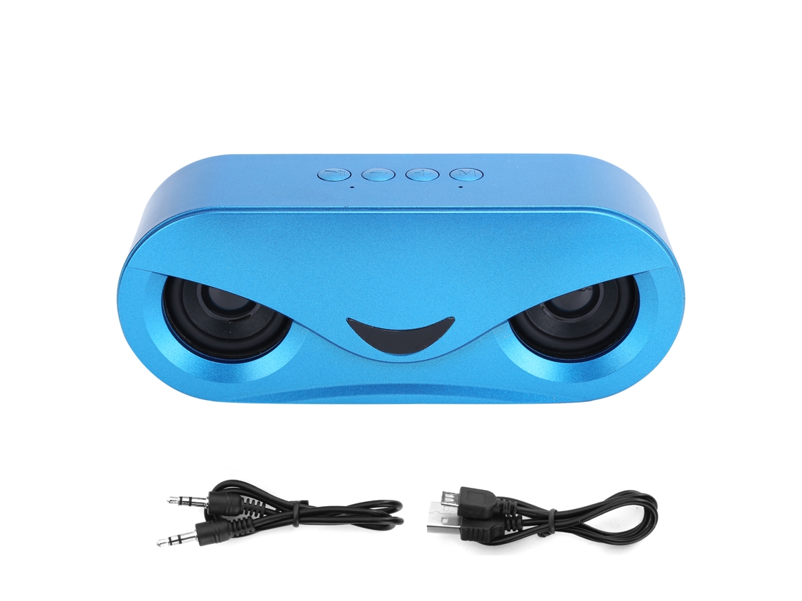 Aetheria alto falante Bluetooth Sem Fio Portátil com Luz Led Estéreo Bass Dual Speaker M6