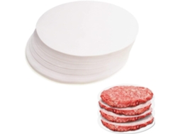 Papel Para Hambúrguer, Manteiga Redondo, Folhas De Antiaderente Hambúrgueres, Cheeseburgers E Hambúrgueres Perfeitos - Encerado Assar.