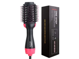 Cs09605-2 Em 1 Íon De Ar Quente Pente Alisador Encaracolado Pente Escova Styler, Alisador De Cabelo Elétrico Curling Ferro*