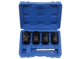Conjunto de Extratores de Porcas e Parafusos Primerox Profissional para Peças Danificadas