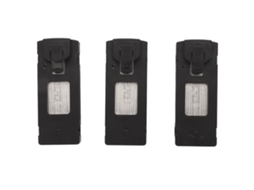 3 Baterías de Litio para Dron de 1800 Mah Y 3,7 V de Gran Capacidad para Cuadricópteros Rc A8, H8, F187 Y M5.