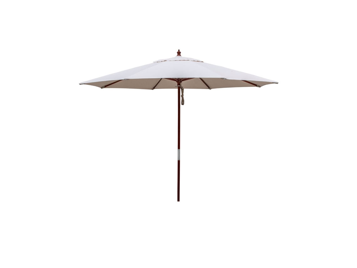Guarda sol Exterior Ø300 Cedro Natural Madeira GARBAR