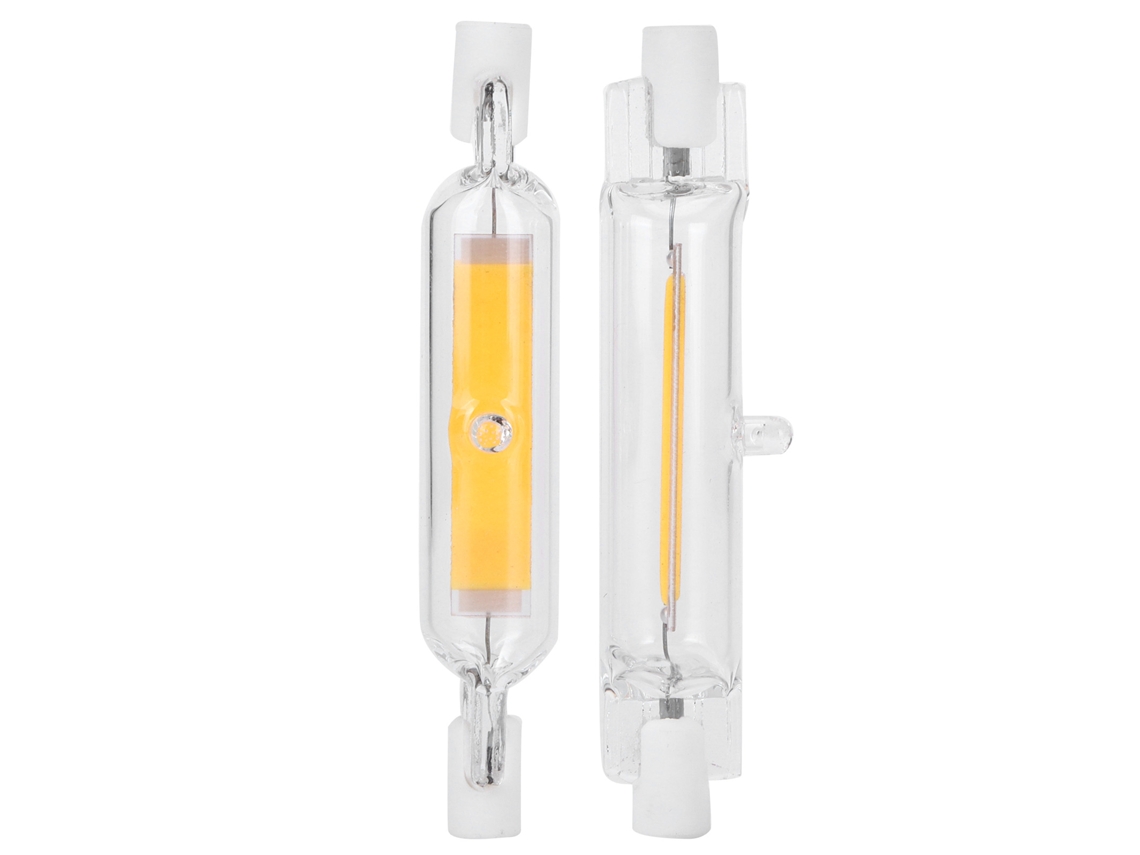 2pcs Lâmpada R7s Cob 5w 78mm Bivolt 230v Foco Difuso 360° | S/MARCA