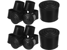 Conjunto De 16 Protetores Borracha Redondos Para Pés Cadeiras, 32 Mm,
