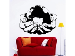Adesivos Murais Ecológicos Sobre O Tema Do Ambiente E Da Saúde, Para Decoração De Escritório, Salão E Casa. Tema Terre, Natureza E Verde.