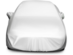 Capa para carro Prateada tamanho XL - Proteção externa contra neve, vento, chuva e raios UV