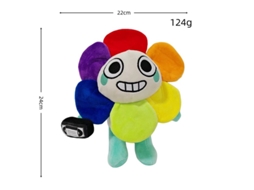 Brinquedo de Pelúcia Dandy's World Novo Cd com Design Flor Colorida GOKOCO