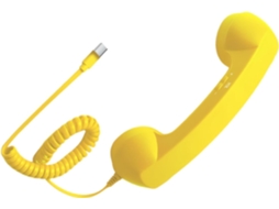 Telefone Fixo Retrô Com Fio E Monofone.