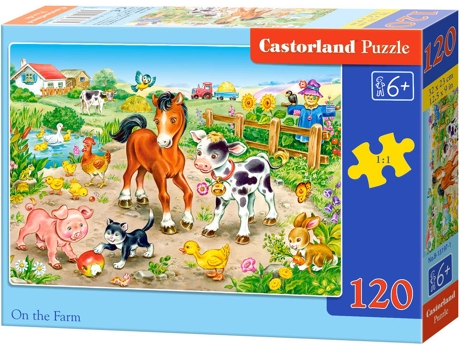 Puzzle  On the Farm (120 Peças)