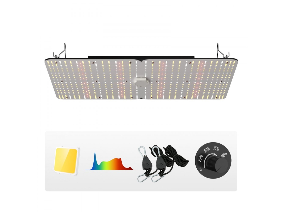 Luz De Cultivo Led 300w Samsung 281b Dimmável Com Infravermelho Tekmaquinas