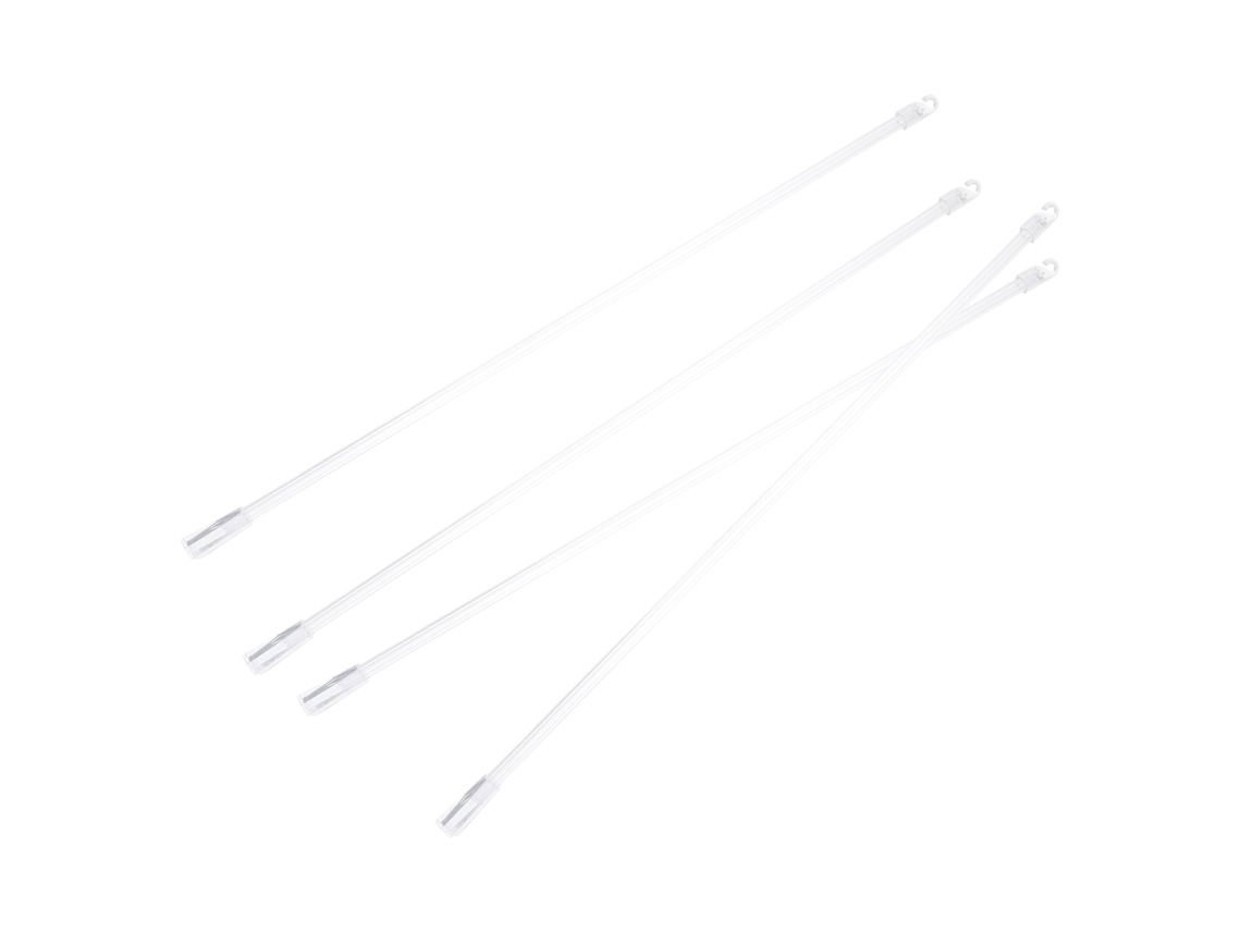 Varillas De Plástico Para Persianas Verticales De 17 Pulgadas, Repuestos Para Persianas Largas.