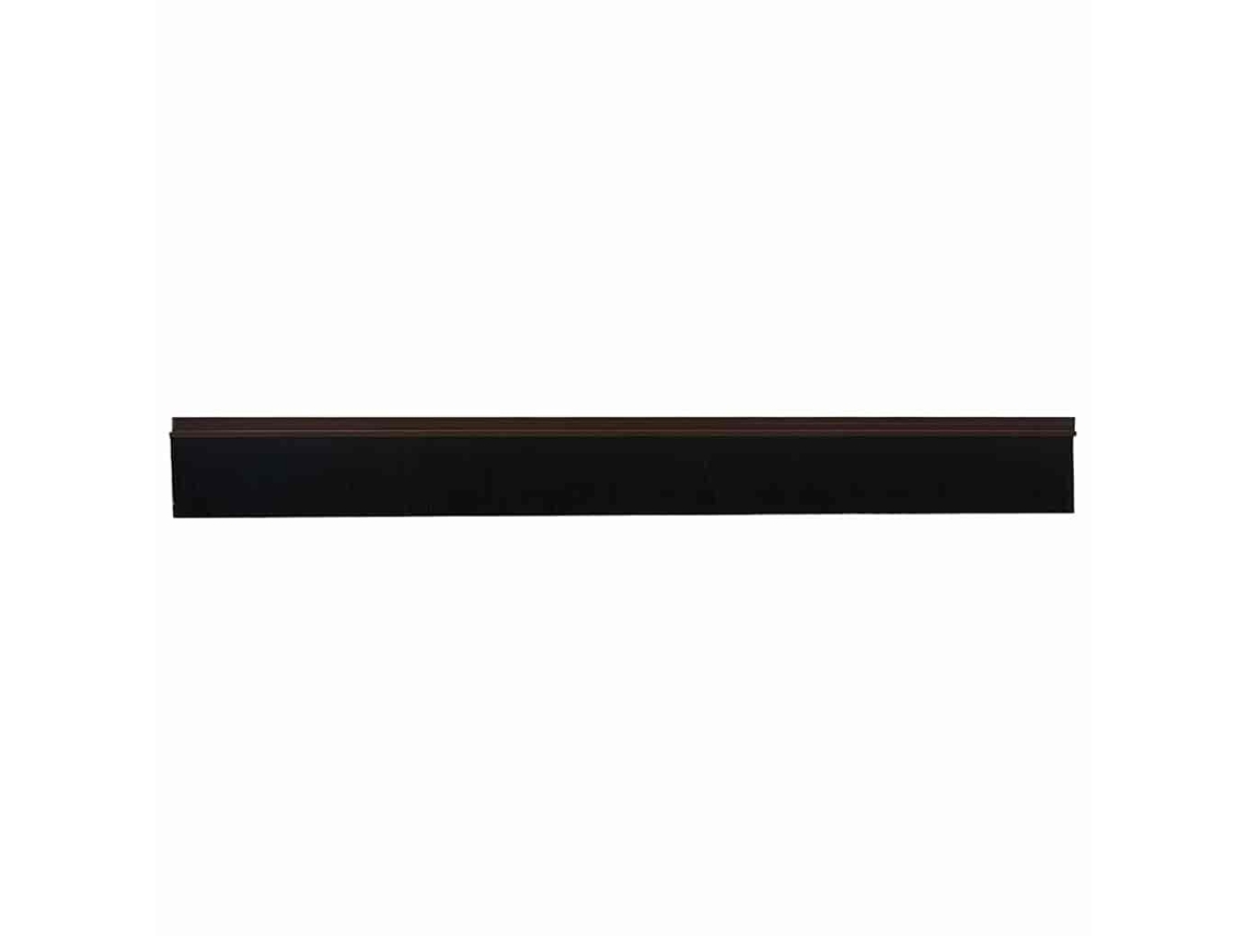 Conjunto 12 Vedação Moderna Para Porta Vidaxl Castanho Alumínio (100 Cm)