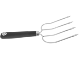 Conjunto De 3 Garfos Aço Inoxidável Para Churrasco, Utensílio De Cozinha Portátil Para Carnes, Espetos, Assados E Outros