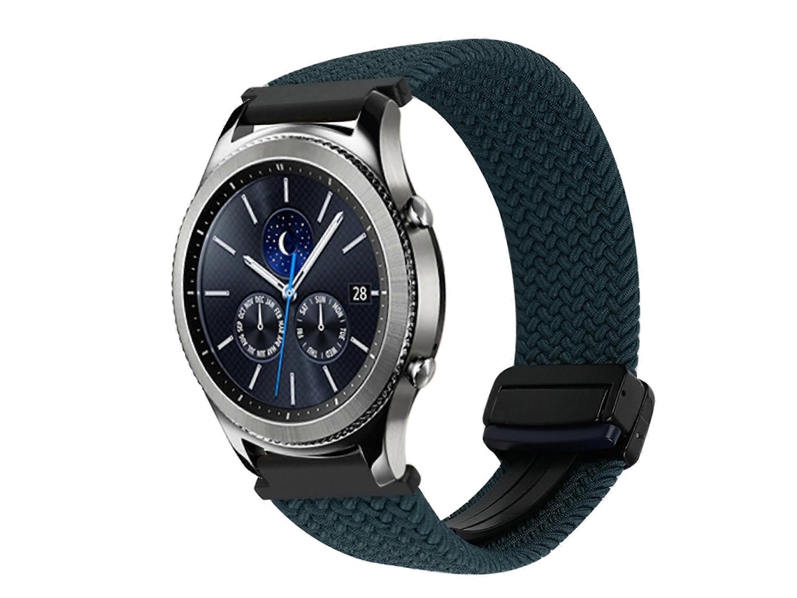 Pulseira De Relógio Trançada Com Fecho Magnético De 22 Mm