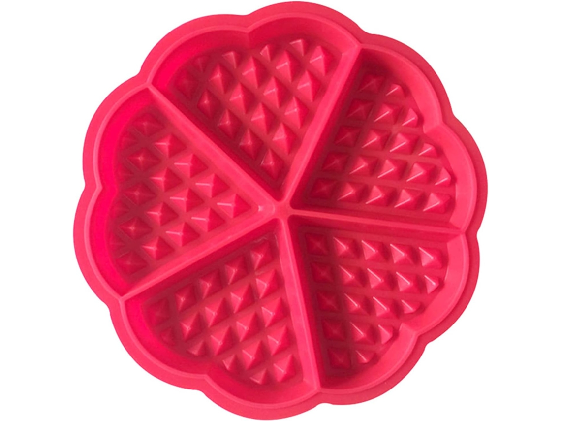 Molde De Silicona Para Hornear Gofres - Silicona - 1 Ud.