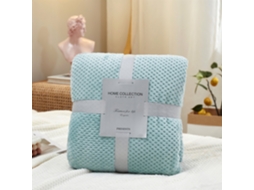 Cobertores Macios e Aconchegantes para Cama Sofá e Loveseat-Grade de Abacaxi Azul Água Clara EVELTEK 70x100cm