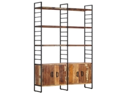 Bookcase, Bookcases Vidaxl Marrom Madeira Recuperada (n/a)
