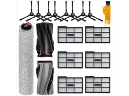 Kit De Acessórios Para Aspirador Robô Omni E25/e28: Escova Rotativa, Filtro Hepa, Pano De Limpeza E Escova Lateral.
