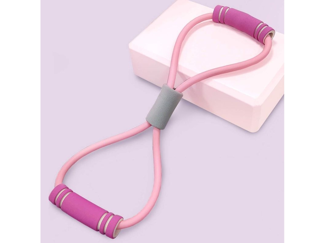 Bandas Elásticas De Resistencia Em Forma De 8 Para Mulheres, Treinamento De Fitness E Tonificação Muscular