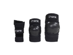 Ramp Triple Pad Set Preto Msfr Skates