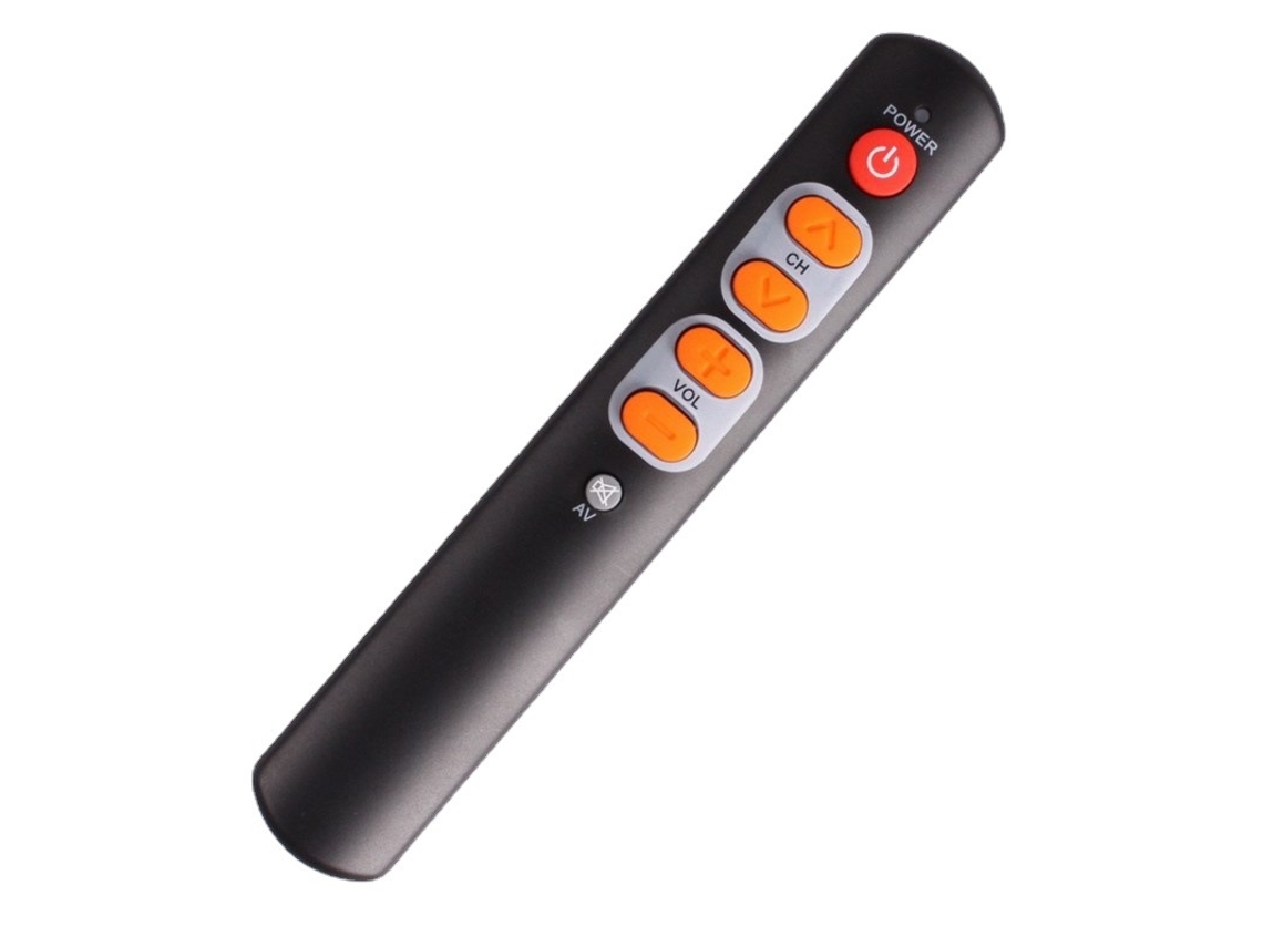Controle remoto universal 6 teclas, infravermelhos, com cópia ZYBLSSBB