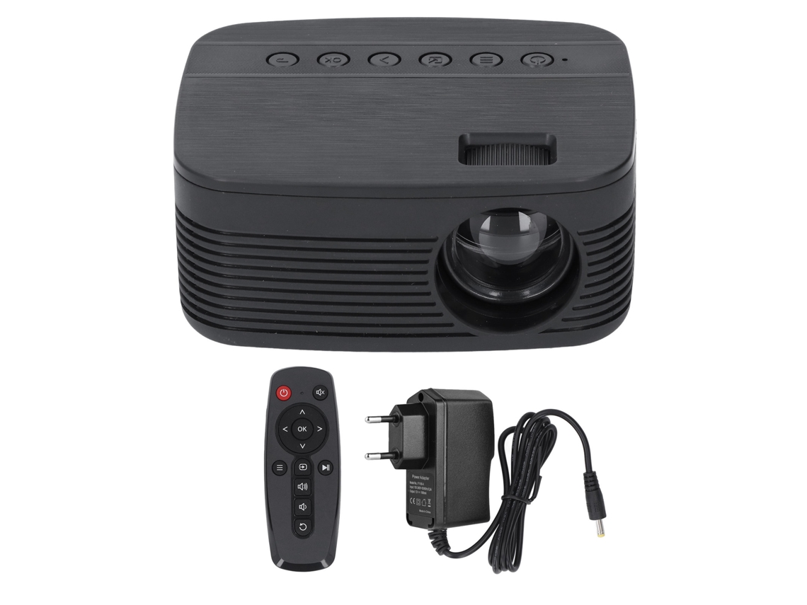 Aetheria projetor Portátil 1080p com Espelhamento Sem Fio para Ios Android Home Theater Led Eu Plug