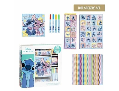 Conjunto De Etiquetas Stitch