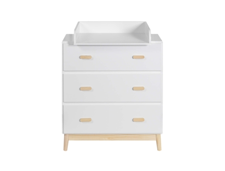 Fraldário para Bebé REBECCA MOBILI Betula Branco 100X82X42 Cm