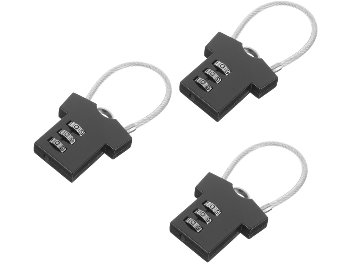 Cadeado De Combinação Para Armário, Para Malas, Mochilas E Armários