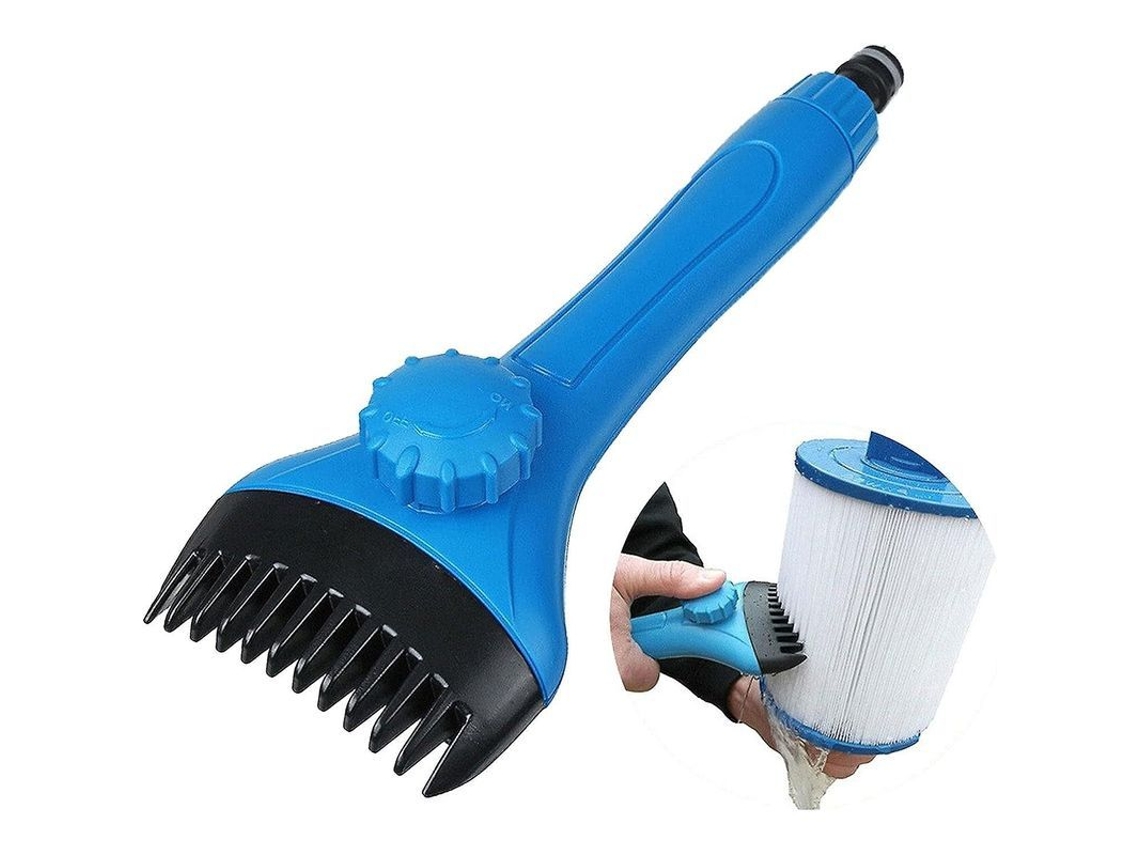 Pincel de Limpeza de Filtro de Piscina Nova LINE 2025 com mão removível e design ergonômico S/MARCA
