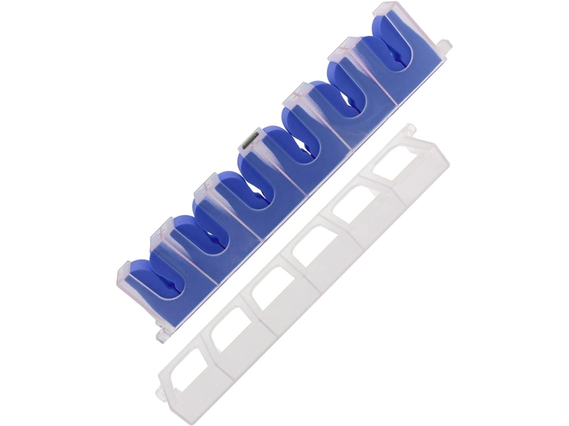 Suporte para Vara de Pesca S/MARCA, 34,5 cm, suporta até 6 conjuntos e carretilhas