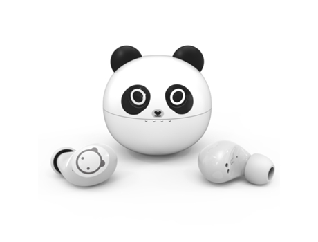Auriculares Bluetooth True Wireless Sem Fio Verdadeiros com Microfones Duplos e Controles de Toque com Re