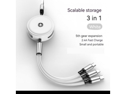 Cabo Carregamento Rápido Multi Porta Dados Carga Rápida para Huawei Multicor