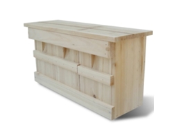 Caixa-ninho Para Pardais 44 X 15,5 X 21,5 Cm