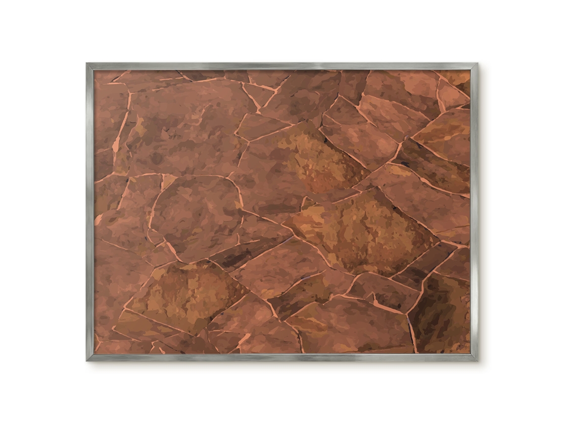 Quadro de parede magnético com pequenos pontos para escritório Espelharte (80x60 cm)