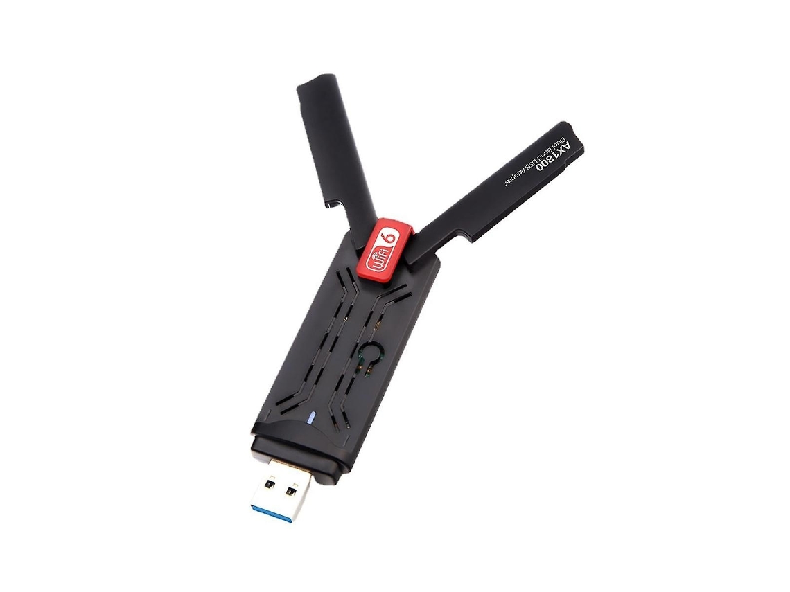 Lurelia Adaptador Usb Wi-fi Ax1800 Wi-fi 6 1800 Mbps 1,2 Gbps 2,4 Ghz Usb 3.0