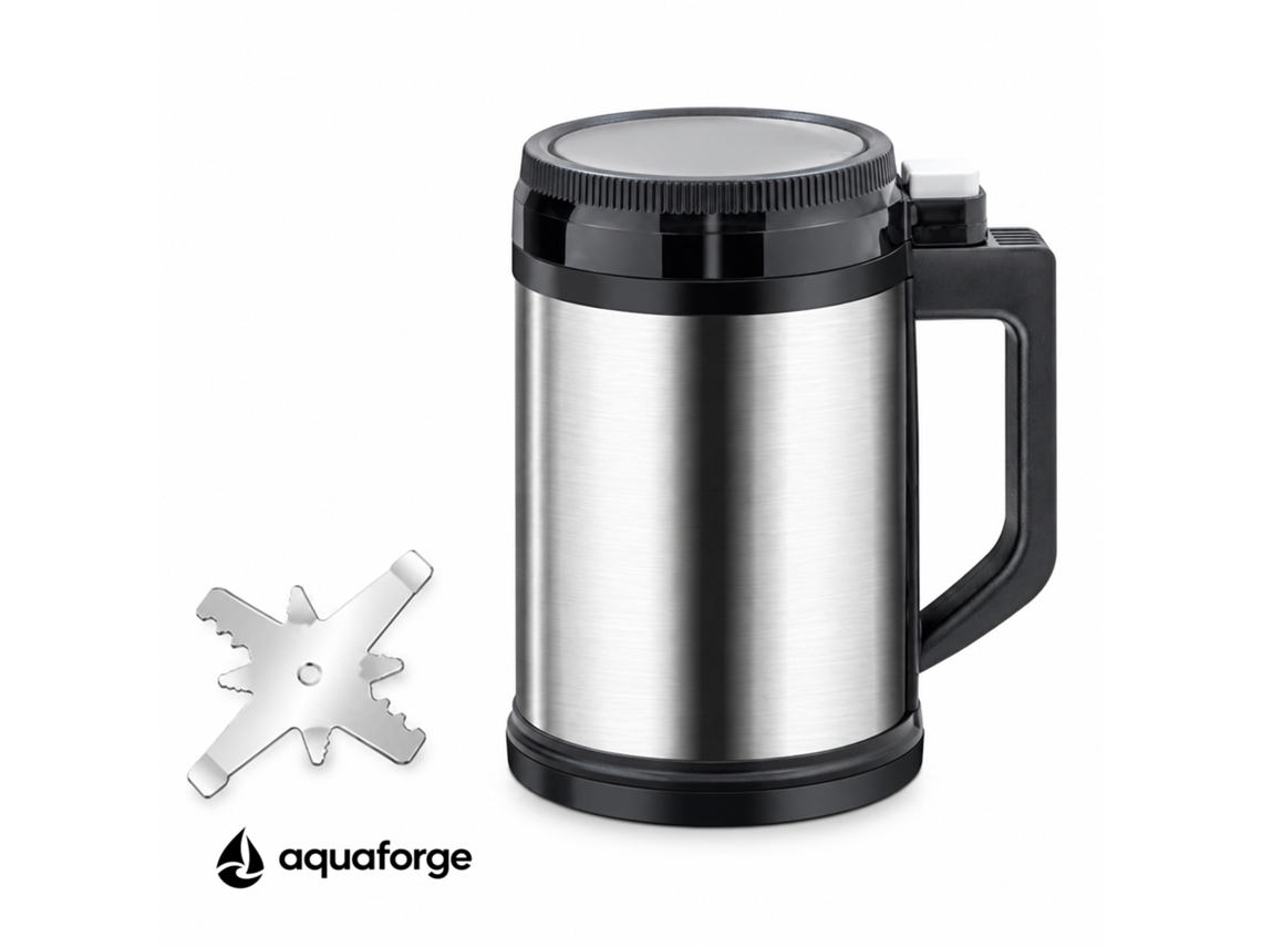 Moinho Elétrico Aquaforge Com 0,8 L E Aço Inoxidável Para Grãos E Especiarias