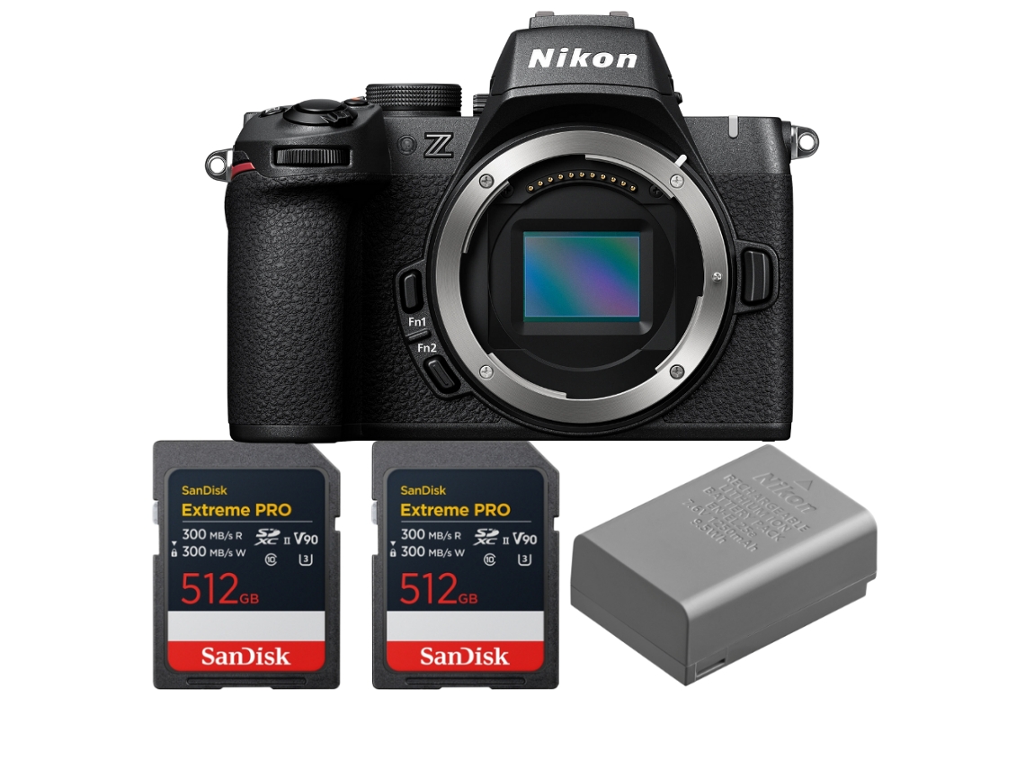Z50 Ii + 2 Sandisk 512gb Extreme Pro Uhs ii Sdxc + Nikon En el25a + Ebook “20 Dicas para Fotos Que Impressionam” NIKON