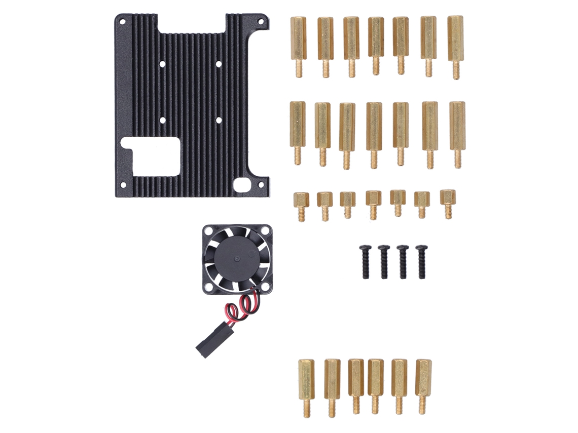 Dissipador de Calor para Raspberry Pi 4b com Ventilador | S/MARCA