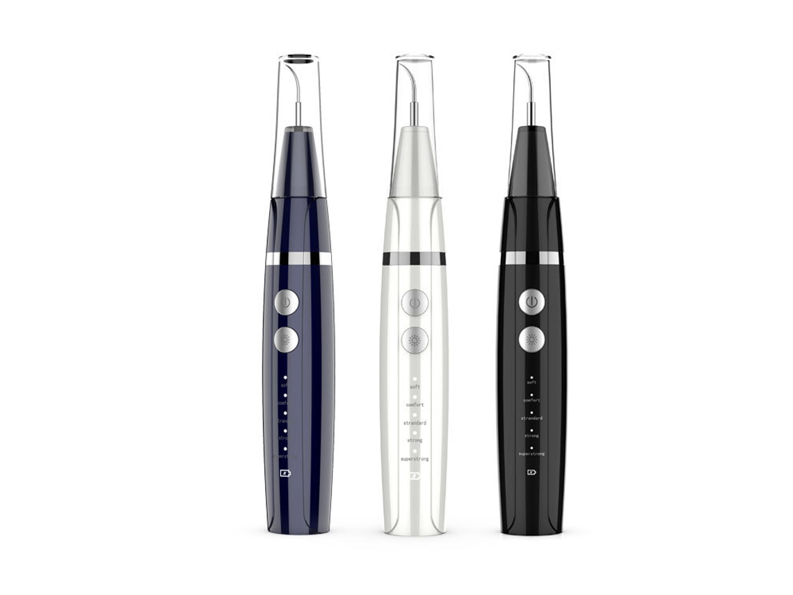 Kit De Limpeza Dentária Elétrica Com Luz Led*