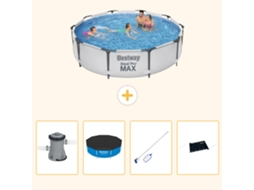 Bestway Piscina Bestway Steel Pro Max Redonda - 305x76 Cm - 7-peças S241