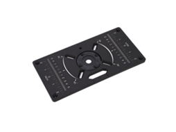 Laxiscreed Placa De Alumínio Para Tupia E Mesa De Trabalho De Alta Durabilidade