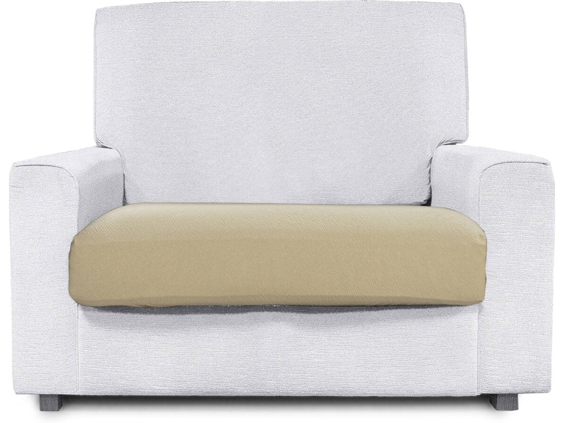 Capa de Almofada EYSA Premium Bronx Tecido Multielástico Tamanho M (75 x 70 x 15 cm - Poliéster - Beige)