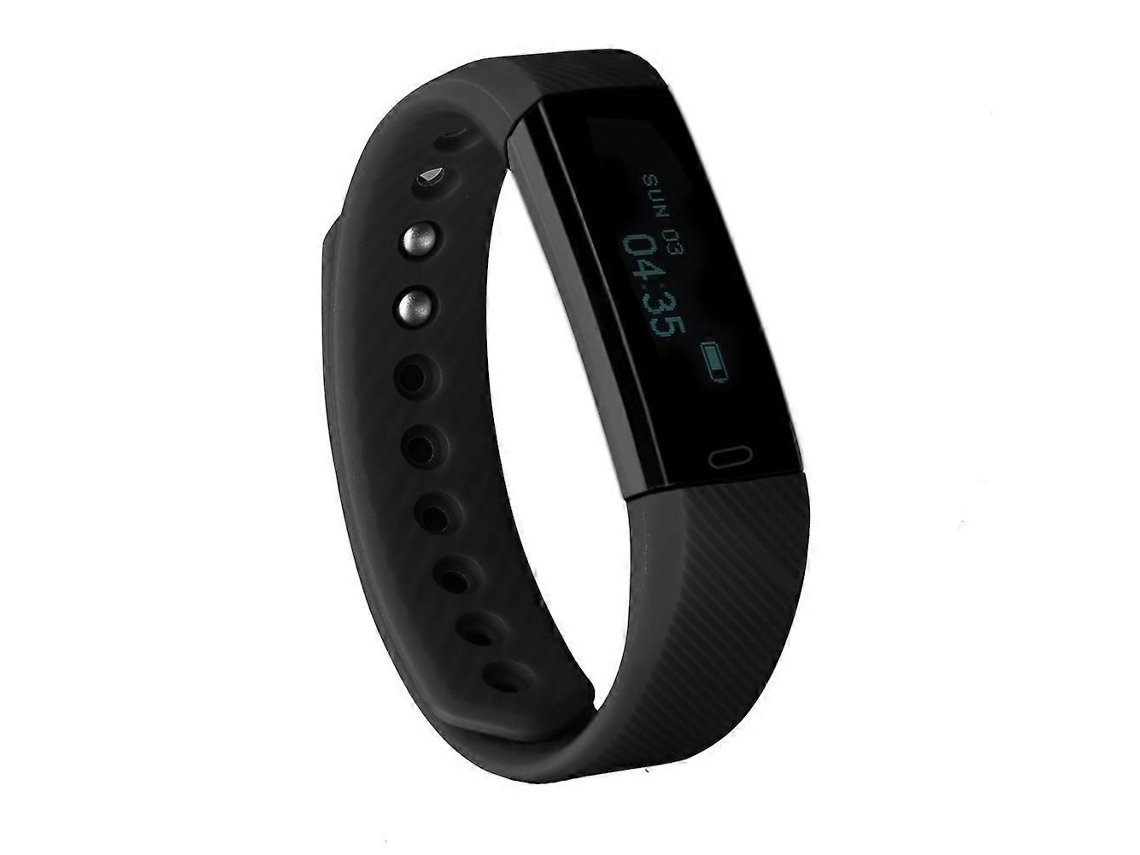 Pulseira Esportiva Inteligente, Relógio Fitness, Rastreador De Atividades, Monitor De Sono, Despertador Vibratório, Preta