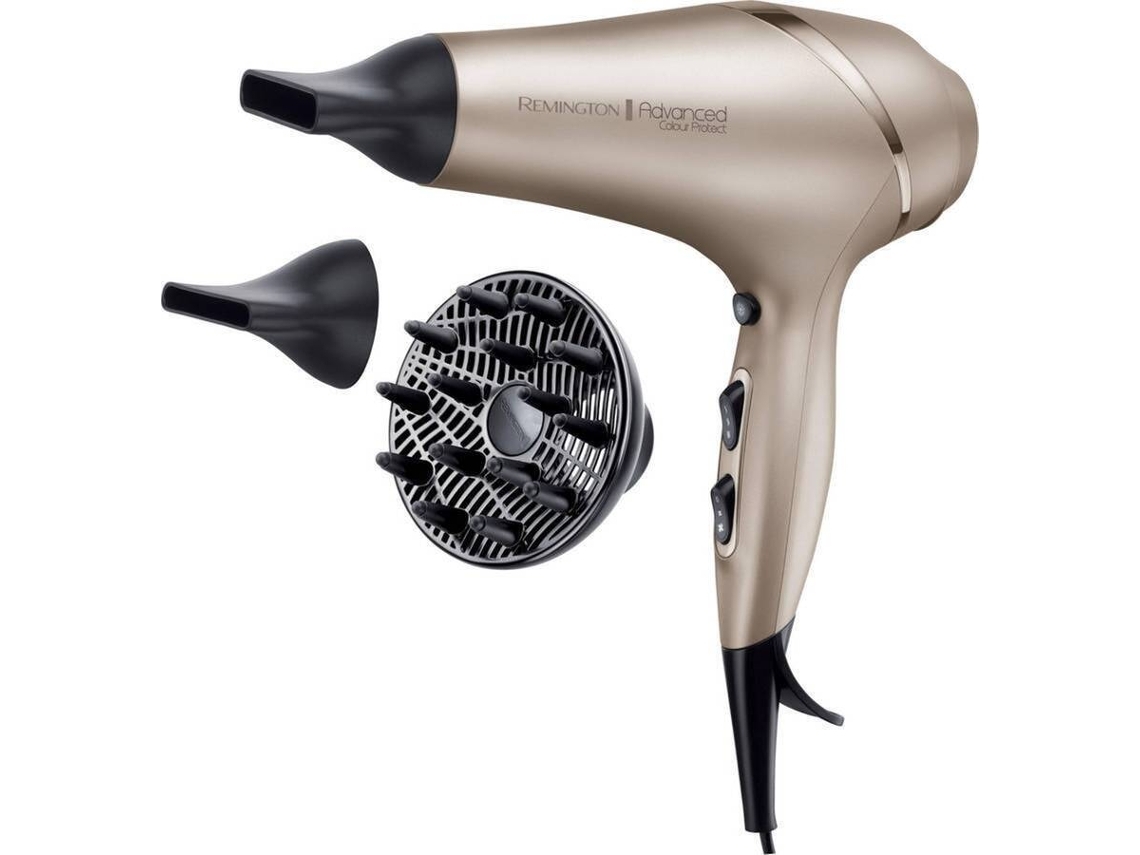 Secador de Cabelo REMINGTON Advanced Colour AC8605 (Outlet Grade A - 2300 W - 3 Níveis de temperatura)