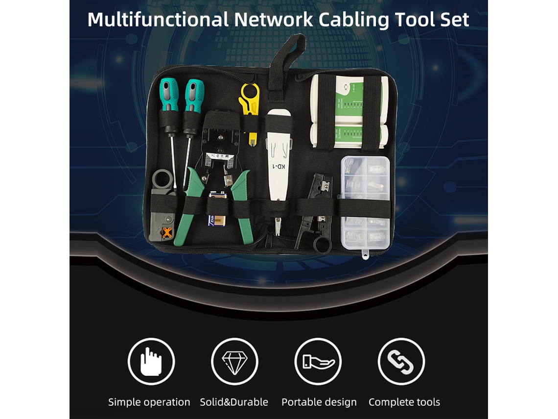Kit Ferramentas Cabos Rede LAXISCREED