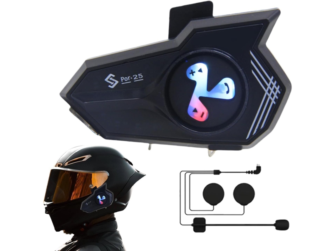 Casque De Moto – Sistema De Comunicação Sans Fil