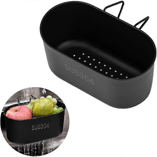 Cesto Coador De Pia Em Aço Inoxidável Para Alimentos, Para Filtrar Resíduos De Cozinha E Lavar Frutas E Verduras