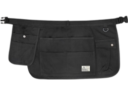 Cinto feminino para ferramentas de jardinagem, com bolsa para guardar ferramentas e outros itens.